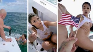 BANGBROS – Cuban Hottie&comma; Vanessa Sky&comma; Gets Rescued At Sea By Jmac