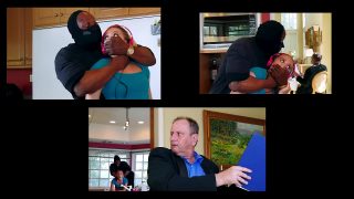 BANGBROS – Blonde PAWG AJ Applegate Taking Big Black Cock Behind Daddy’s Back