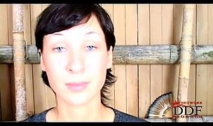 russian babe reels you in! Featuring Alex Cassandra