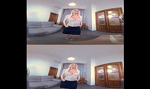 sultry cock sucker: blonde russian babe swallows cum in pov Featuring Kitana Lure, Choky Ice