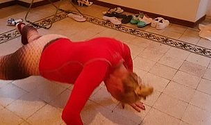 time for my daily routine.. this milf and mother of 4 needs to stay in shape – even in  35 temperatures Featuring Brittany Bardot