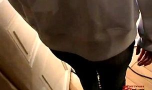 blonde nwecomer gets her shaved pussy fucked Featuring Mischel Crazy