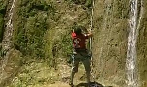 jennifer love repels off a hill onto her mans tongue before getting dp Featuring Jennifer Love