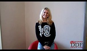 blonde newcomer making you hard Featuring Nicole