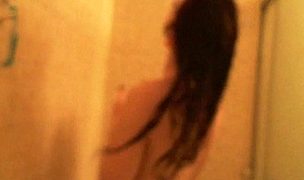 dirty slut rubs herself clean Featuring Angel xxxx