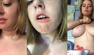 gracie has fun in bed Featuring Gracie denali
