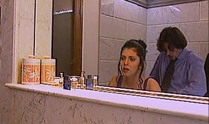 stefania bruni gets anal sex in the toilette Featuring Stefania Bruni