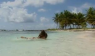 gilda roberts frolicks and fucks in the ocean Featuring Gilda Roberts