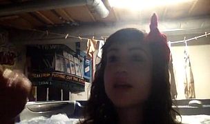 fun in the hot tub Featuring Miss Funsize