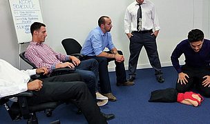 cpr cock sucking and naked ping pong Featuring Dustin Steel, James Kickstand, Chris Adams, Maxx Magnum, Ian