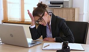 sizzling hot secretary sybil wants his massive veiny cock inside her pink gp1090 Featuring Kai Taylor, Sybil