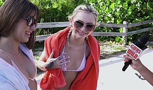 paige and chloe scissor Featuring Chloe Temple, Paige Owens, Mia Martinez, Rharri Round
