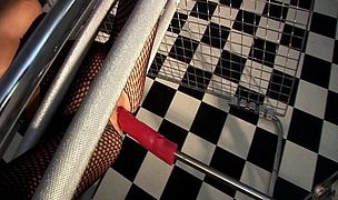 natalia forrest gets bound in a cag Featuring Natalia Forrest