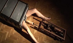 robot pussy pounding! Featuring Rebecca Contreras