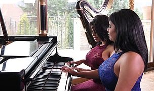 busty lesbians cum hard Featuring Kesha Ortega, Sheila Ortega