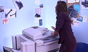 sexy secretary in blowjob action Featuring Mike Chapman, Karina D.
