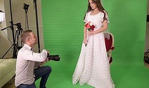 disappointed bride evelina darling’s shaved pussy fucked by photographer gp961 Featuring Evelina Darling, Nick Whitehard